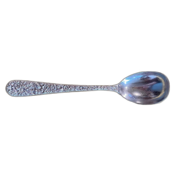 Kirk repousse preserve spoon 925 - Picture 2 of 12